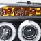 Spec-D Tuning 97-04 Dodge Dakota Halo LED Projector Black 2LHP-DAK97JM-TM - alternate 5
